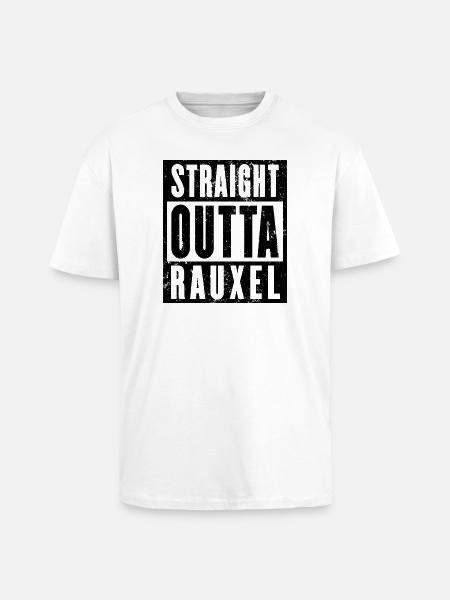 Rauxel, Ruhrgebiet, Ruhrpott, Castrop-Rauxel - Oversized Heavyweight Unisex T-Shirt - Weiß