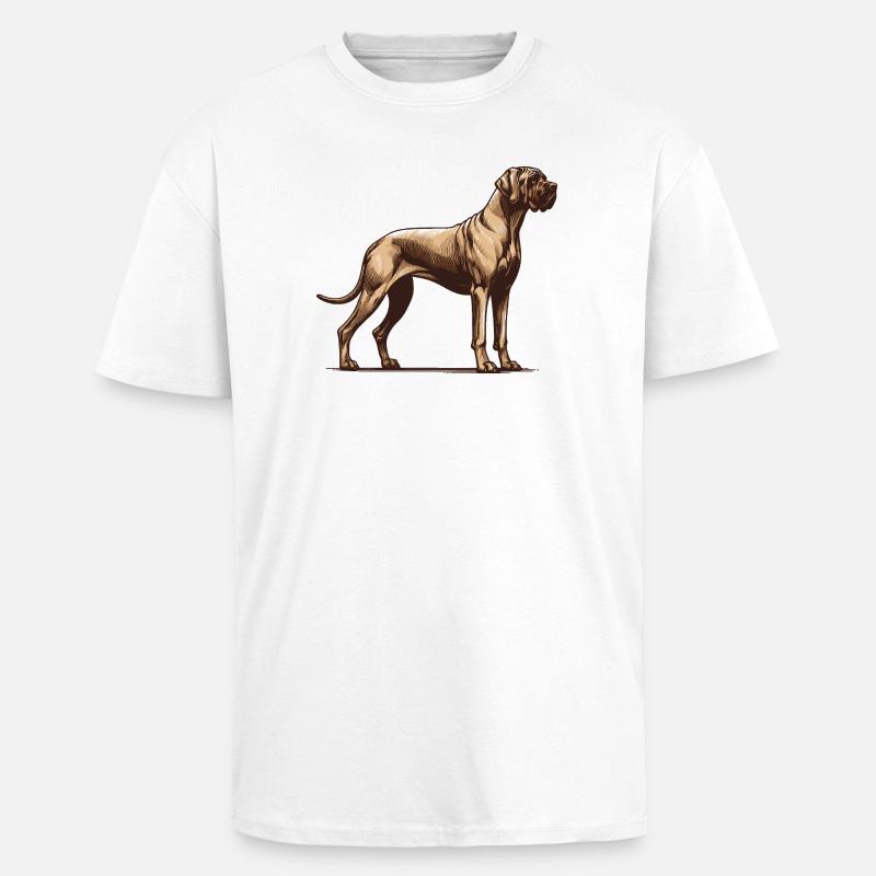 Brasileiro - Oversized Heavyweight Unisex T-Shirt - Weiß