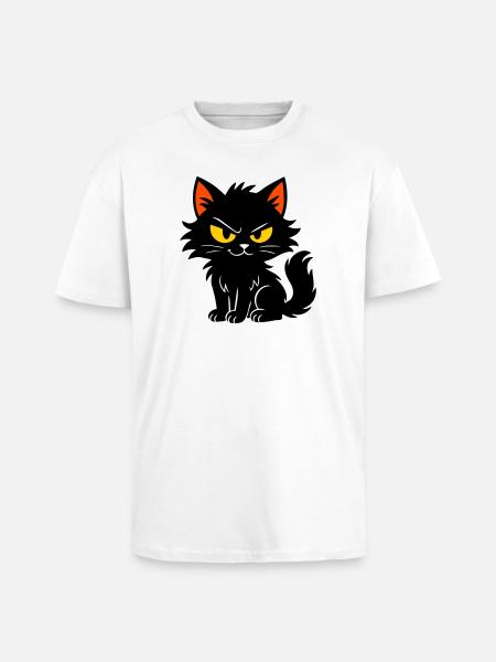 Chaton doux - T-shirt unisexe oversize épais - blanc