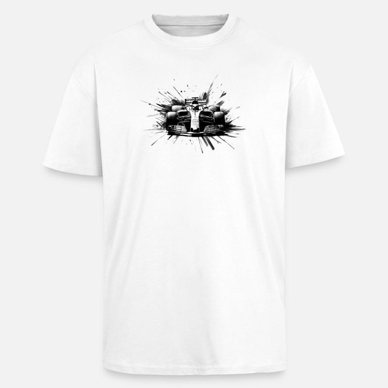 Absolute Geschwindigkeit - Oversized Heavyweight Unisex T-Shirt - Weiß