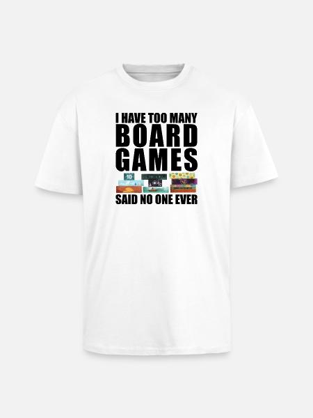 No one ever - Unisex Oversized Heavyweight T-shirt - white
