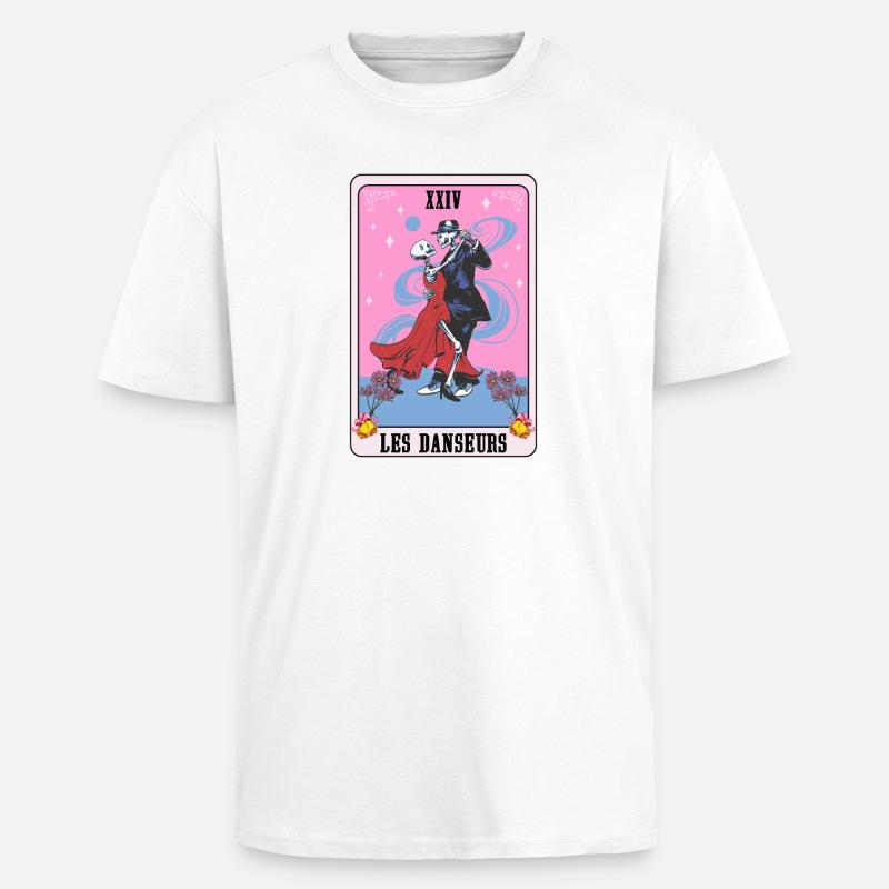 Dancers Passion Dance und Tarot Geschenkidee - Oversized Heavyweight Unisex T-Shirt - Weiß