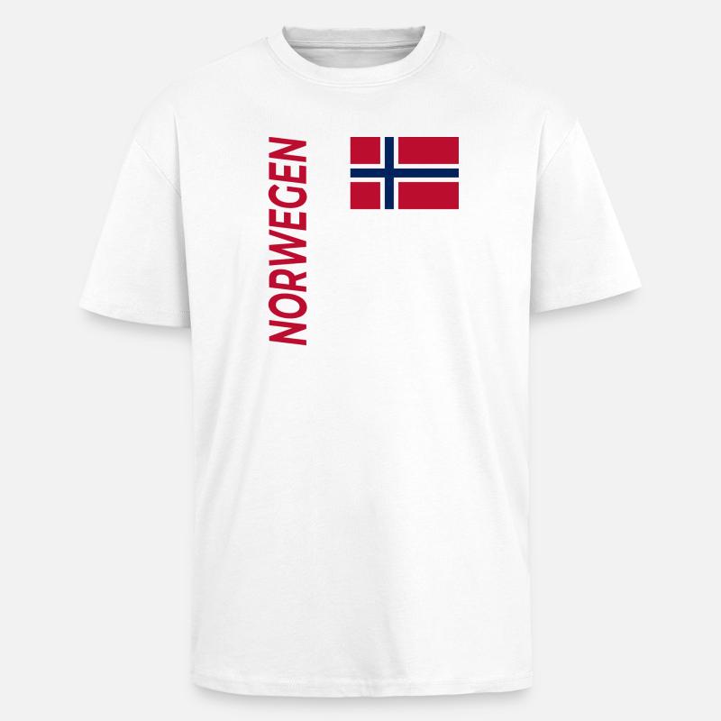 Molde - Unisex Oversized Heavyweight T-shirt - white