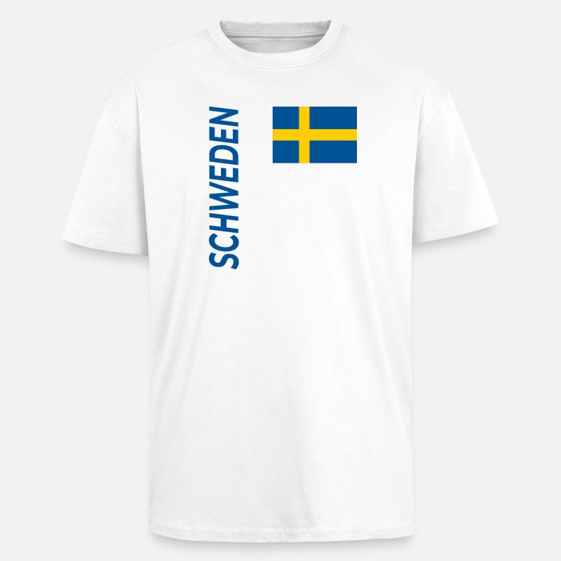 Malmö - Oversized Heavyweight Unisex T-Shirt - Weiß