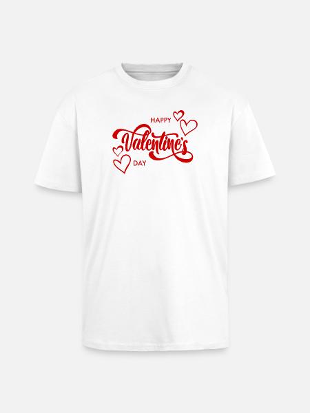 happy_valentines_day_-1-_250902043636 - Unisex Oversized Heavyweight T-shirt - white
