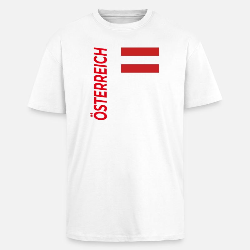 Bregenz - Unisex Oversized Heavyweight T-shirt - white
