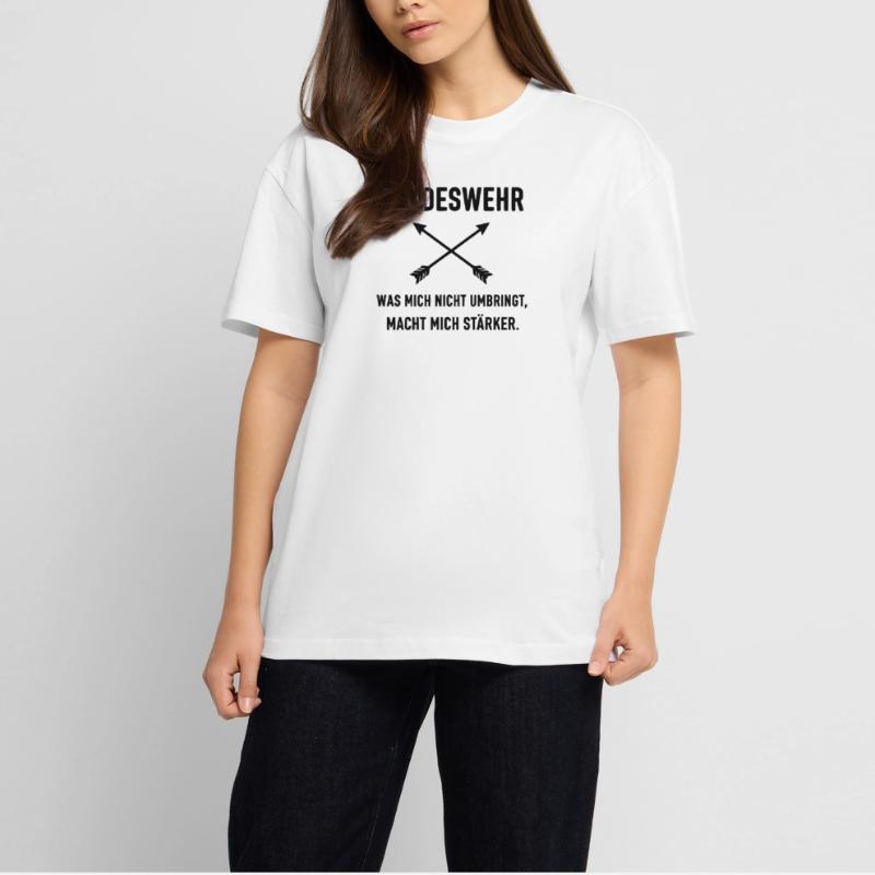 What doesn't kill me makes me stronger Oversized Heavyweight Unisex T-Shirt