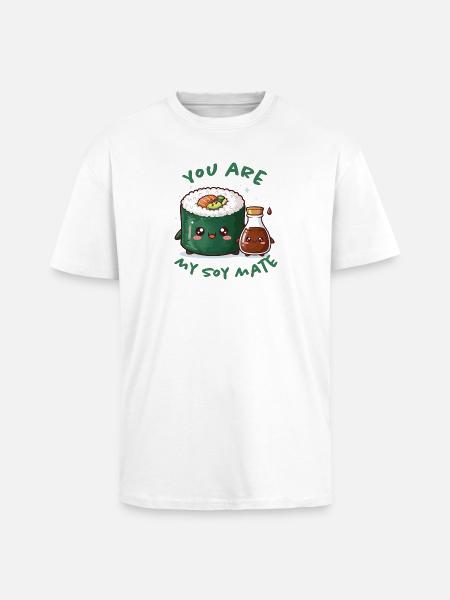 You're my soulmate - Unisex Oversized Heavyweight T-shirt - white