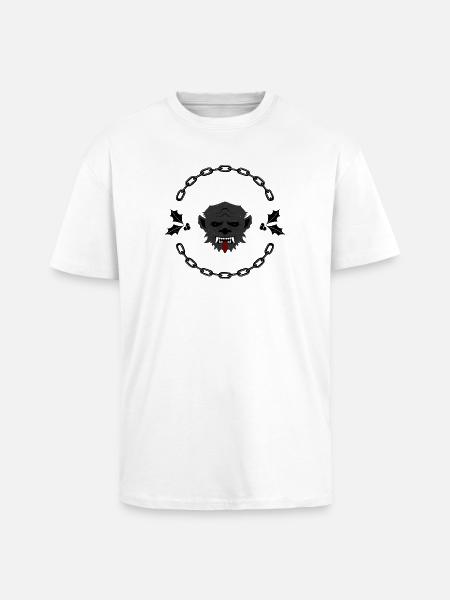Krampus Nursery  - Oversized Heavyweight Unisex T-Shirt - Weiß