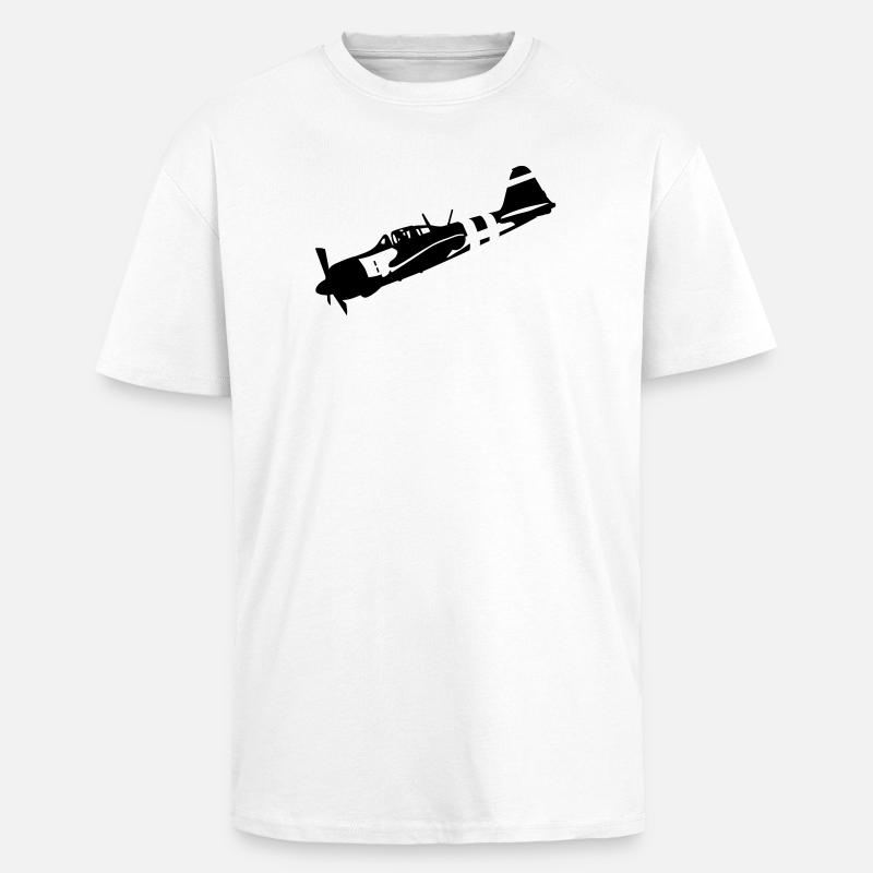 zero - Unisex Oversized Heavyweight T-shirt - white