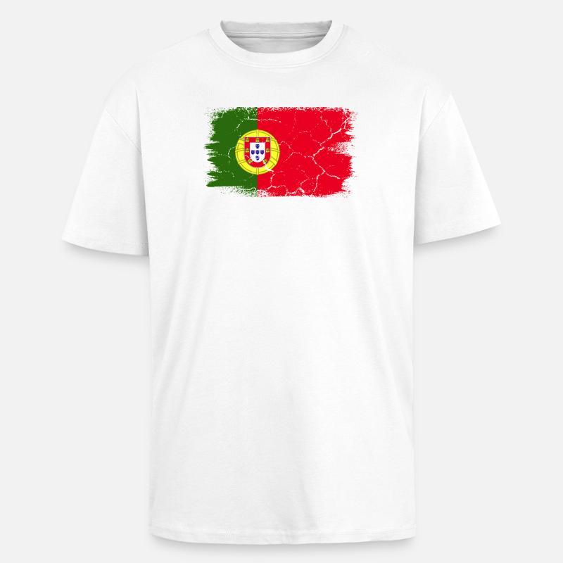 Albufeira - Oversized Heavyweight Unisex T-Shirt - Weiß
