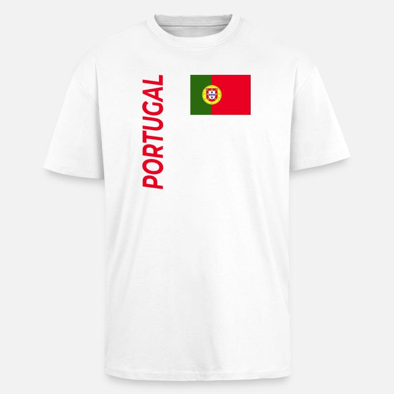Coimbra - Unisex Oversized Heavyweight T-shirt - white