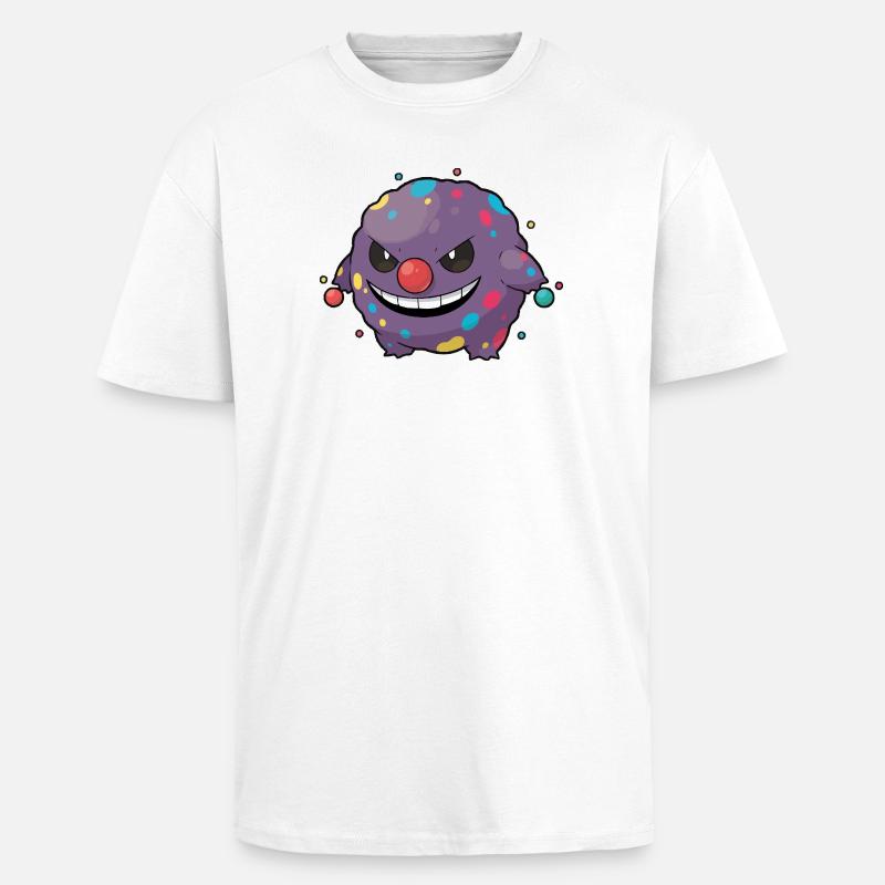 Coraigen - T-shirt unisexe oversize épais - blanc