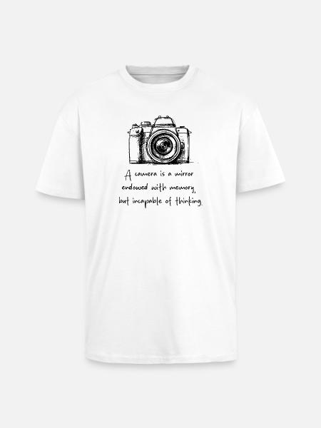 Photography Beyond Techinique - Unisex Oversized Heavyweight T-shirt - white