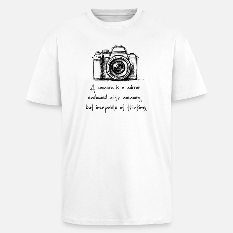 Fotografie jenseits der Techinique - Oversized Heavyweight Unisex T-Shirt - Weiß