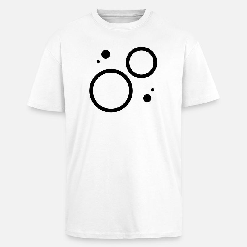 gravity - Unisex Oversized Heavyweight T-shirt - white