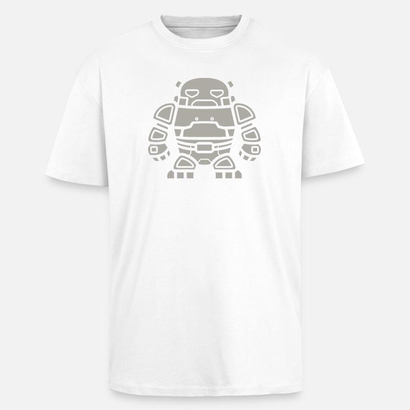 golem - T-shirt unisexe oversize épais - blanc