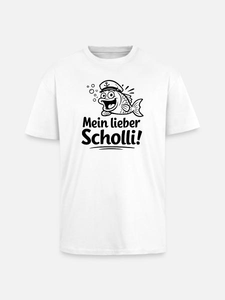 My dear Scholli - Unisex Oversized Heavyweight T-shirt - white