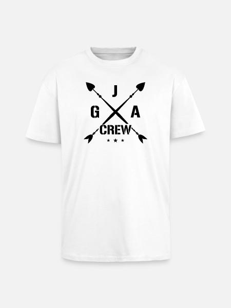 Jga Crew Junggesellenabschied - Oversized Heavyweight Unisex T-Shirt - Weiß