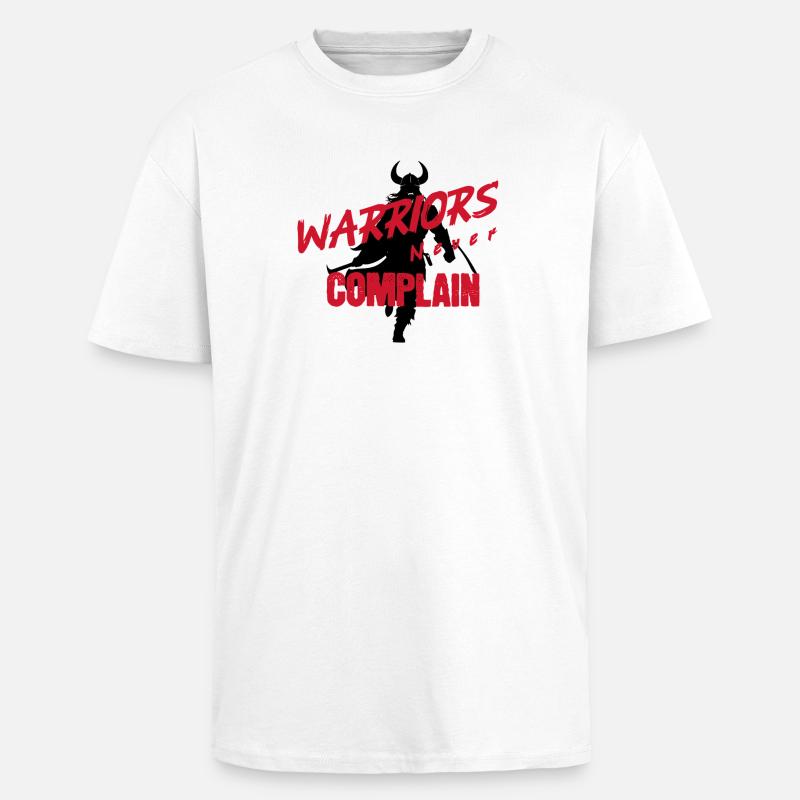 Aucune plainte - T-shirt unisexe oversize épais - blanc