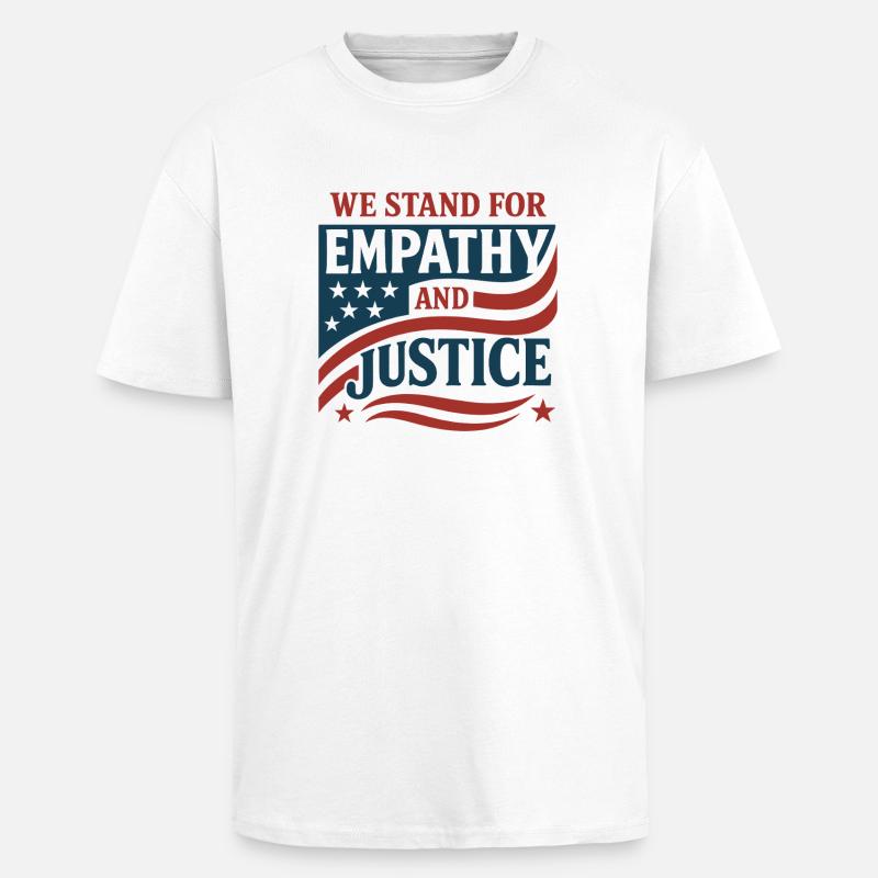 Forensic Nurse Practitioner Empathy & Justice - Oversized Heavyweight Unisex T-Shirt - Weiß