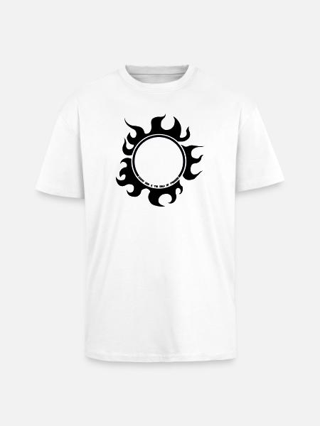 Sun_of_Freedom - Unisex Oversized Heavyweight T-shirt - white