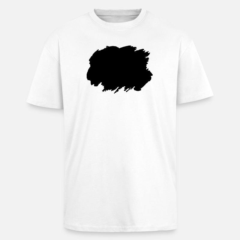 STITCHING Task - Unisex Oversized Heavyweight T-shirt - white