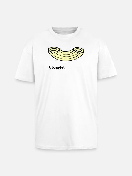 Ulknudel - Unisex Oversized Heavyweight T-shirt - white
