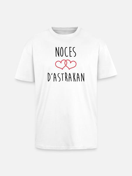 Wedding Anniversary - Astrakhan Wedding (64 years) - Unisex Oversized Heavyweight T-shirt - white