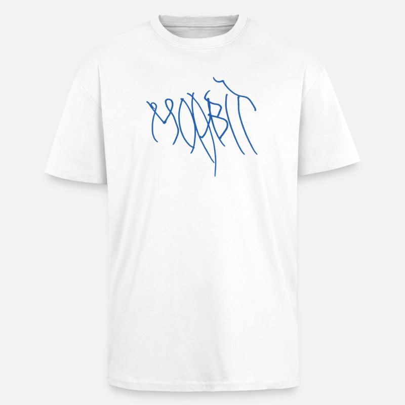 Gift idea for real Moabites - Unisex Oversized Heavyweight T-shirt - white
