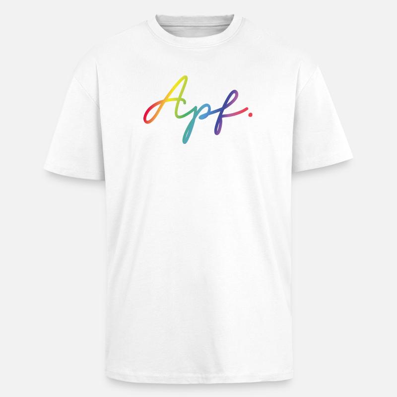 APF - Oversized Heavyweight Unisex T-Shirt - Weiß