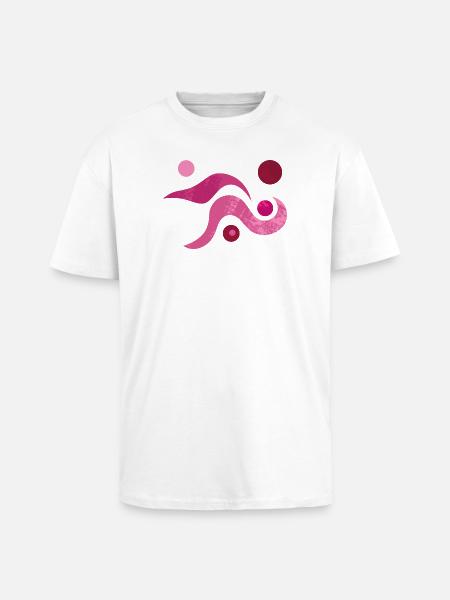 Yoga design_52 - Unisex Oversized Heavyweight T-shirt - white