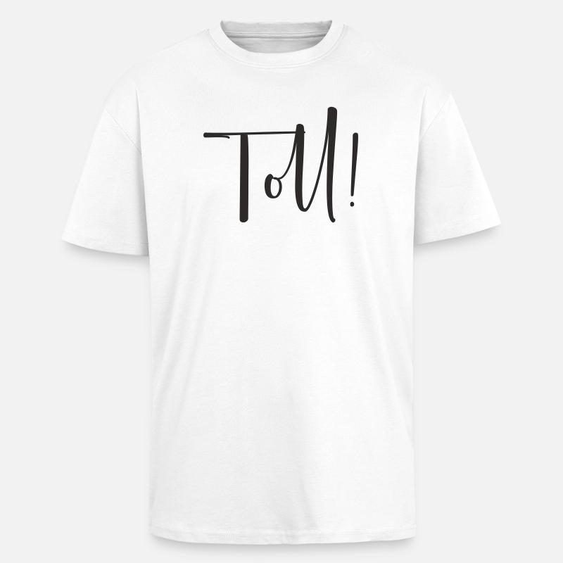 Great – Calligraphy Text Design - Unisex Oversized Heavyweight T-shirt - white