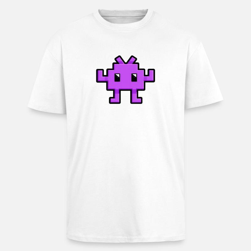LM Studio model - T-shirt unisexe oversize épais - blanc