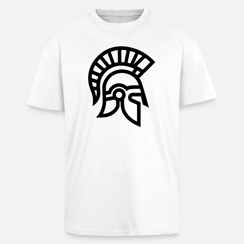 Spartanisch - Oversized Heavyweight Unisex T-Shirt - Weiß