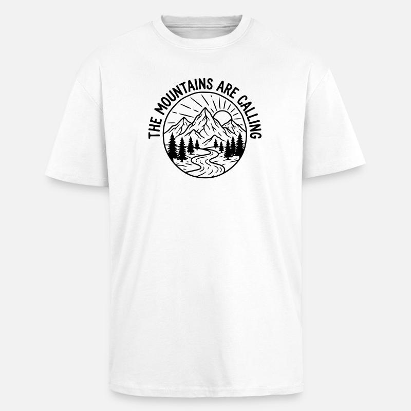 boutique - T-shirt unisexe oversize épais - blanc