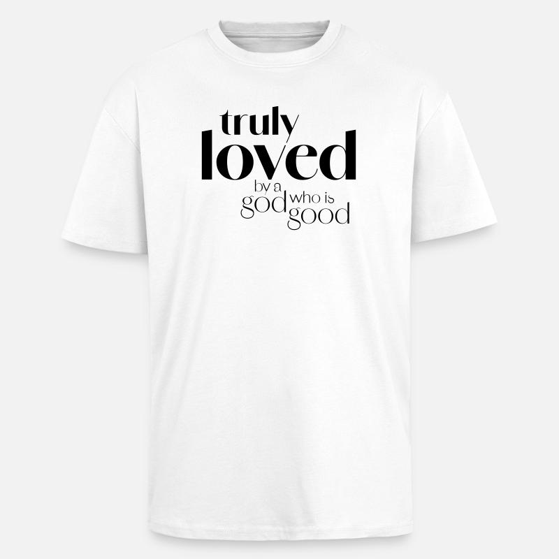 TrulyLoved - Unisex Oversized Heavyweight T-shirt - white