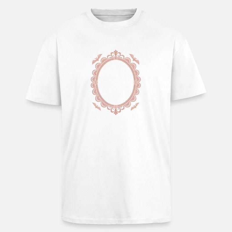 Pâle est mon esthétique - T-shirt unisexe oversize épais - blanc