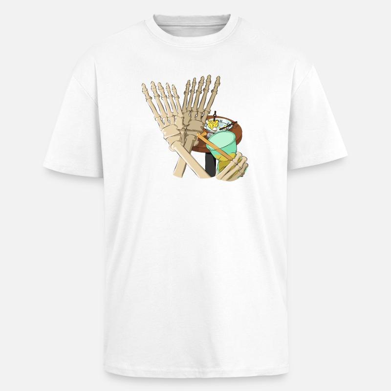 Eternity - Unisex Oversized Heavyweight T-shirt - white