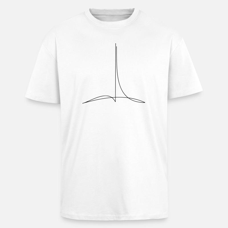 Dirigent 4/4 Takt - Oversized Heavyweight Unisex T-Shirt - Weiß