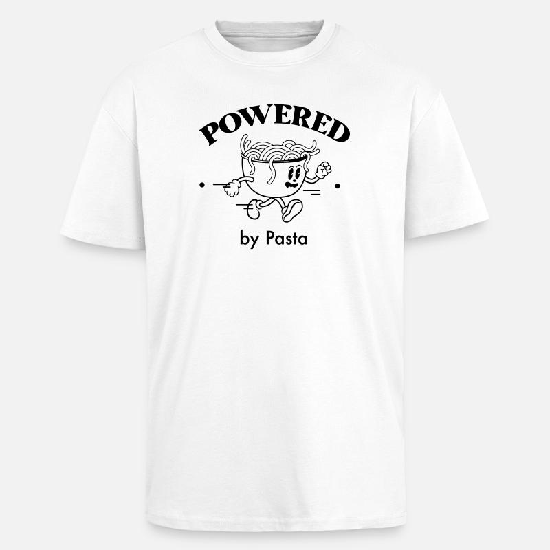 Pâtes millésimées - T-shirt unisexe oversize épais - blanc