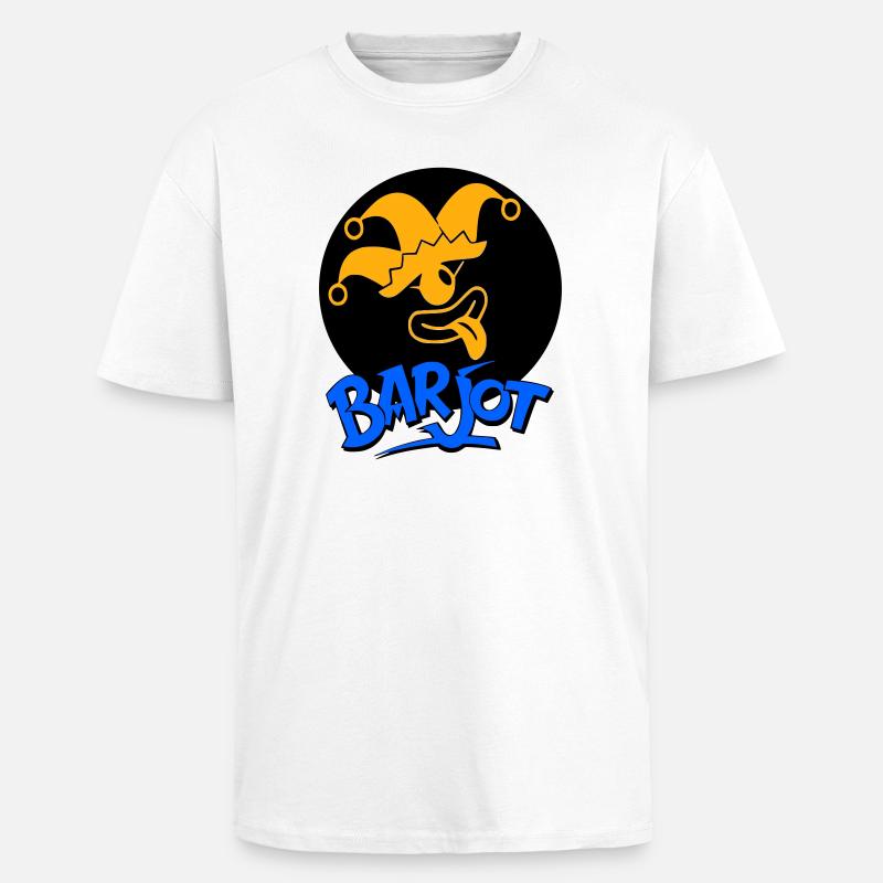 Barjot  - T-shirt unisexe oversize épais - blanc