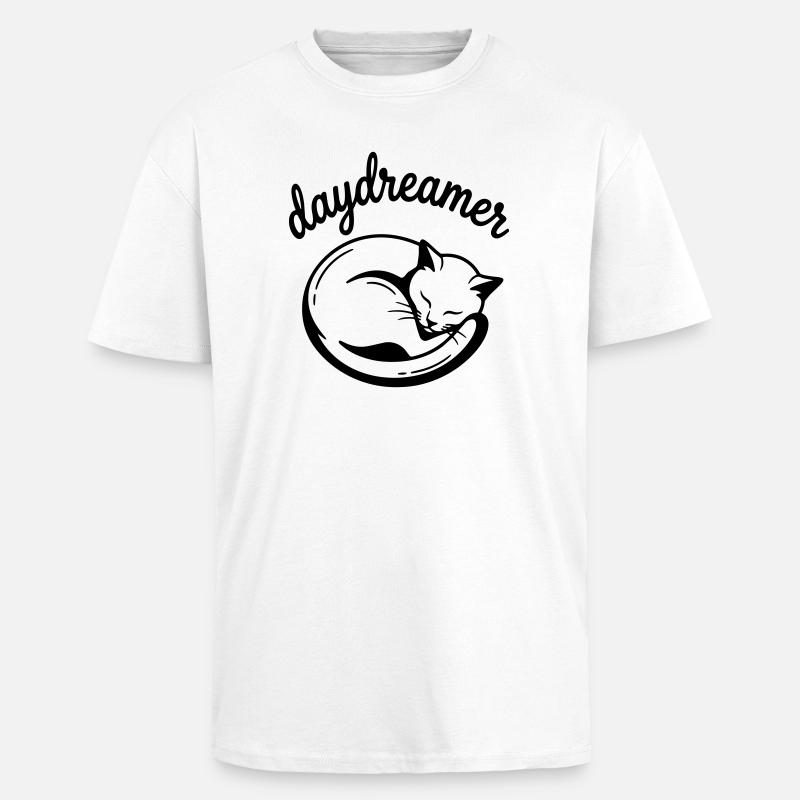 dagdromer - Unisex Oversized Heavyweight T-shirt - white
