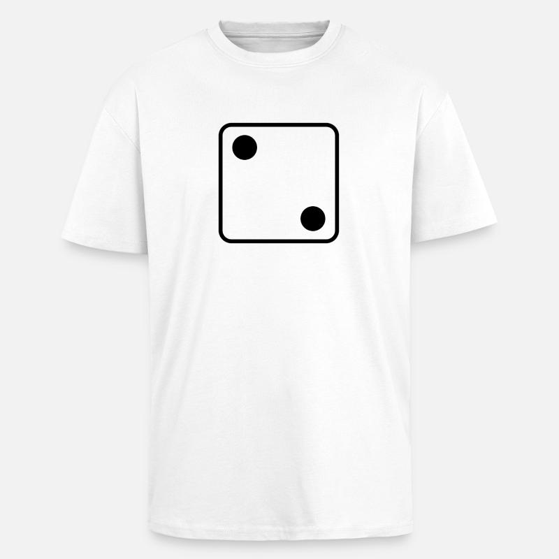 Dit - T-shirt unisexe oversize épais - blanc