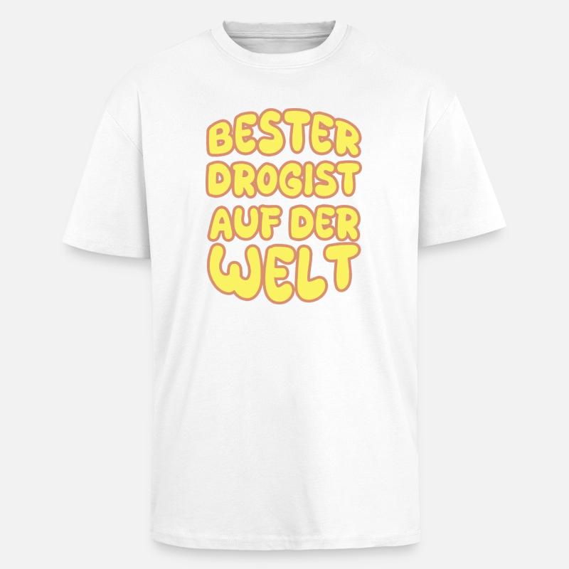 Beruf Drogist - Oversized Heavyweight Unisex T-Shirt - Weiß