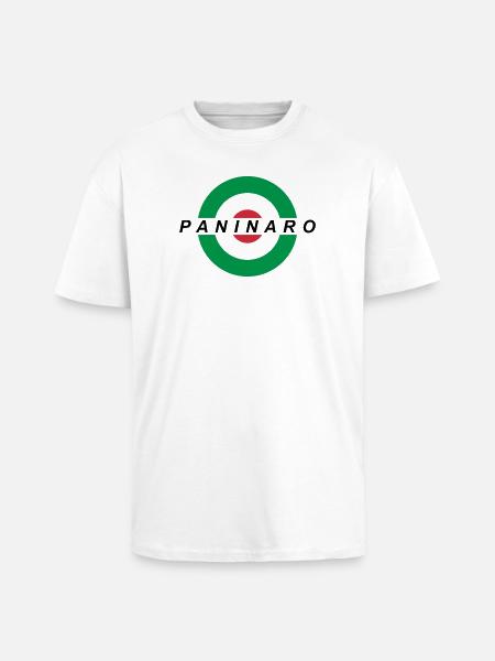 Paninaro - T-shirt unisexe oversize épais - blanc