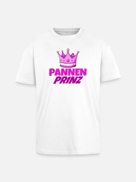 Breakdown Prince – King of Misfortunes - Unisex Oversized Heavyweight T-shirt - white