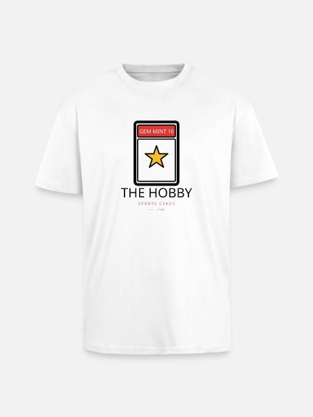 GEM MINT 10 Card Print - Unisex Oversized Heavyweight T-shirt - white