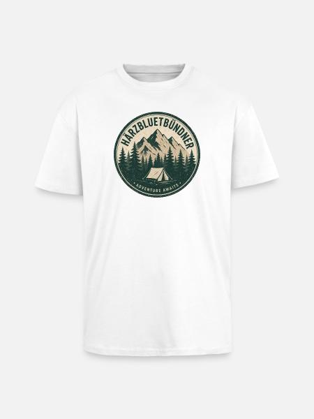 Bündner - Oversized Heavyweight Unisex T-Shirt - Weiß