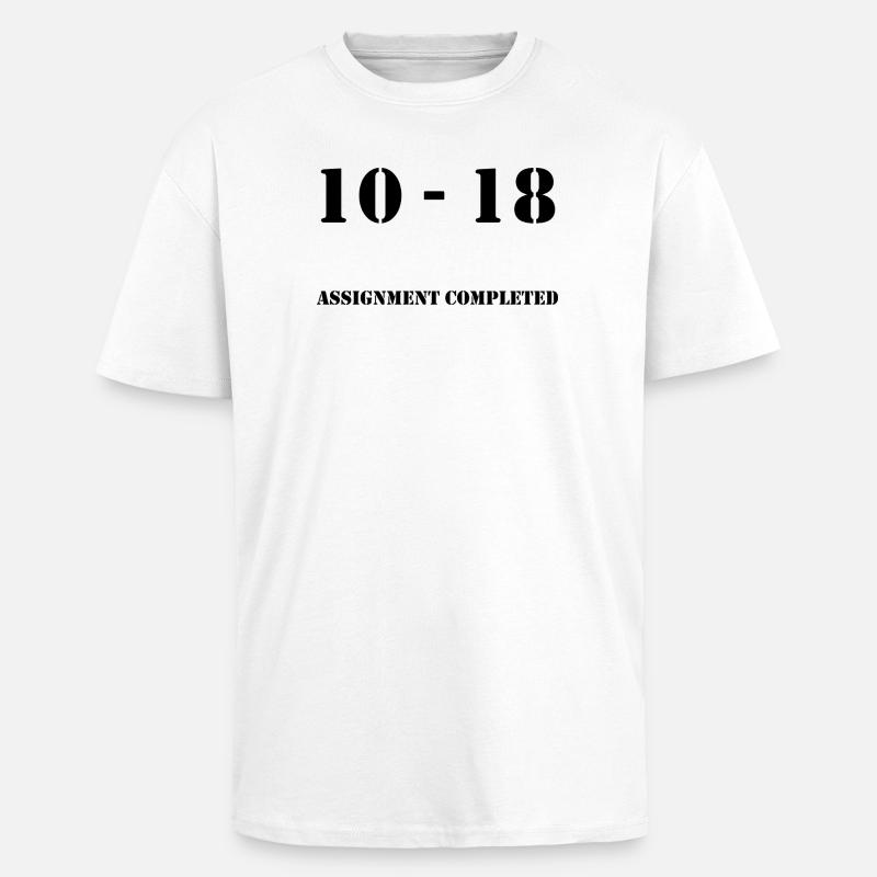 10-18_MP_Assignment_completed - Unisex Oversized Heavyweight T-shirt - white